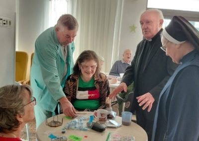 rozmowa z mieszkańcami Domu